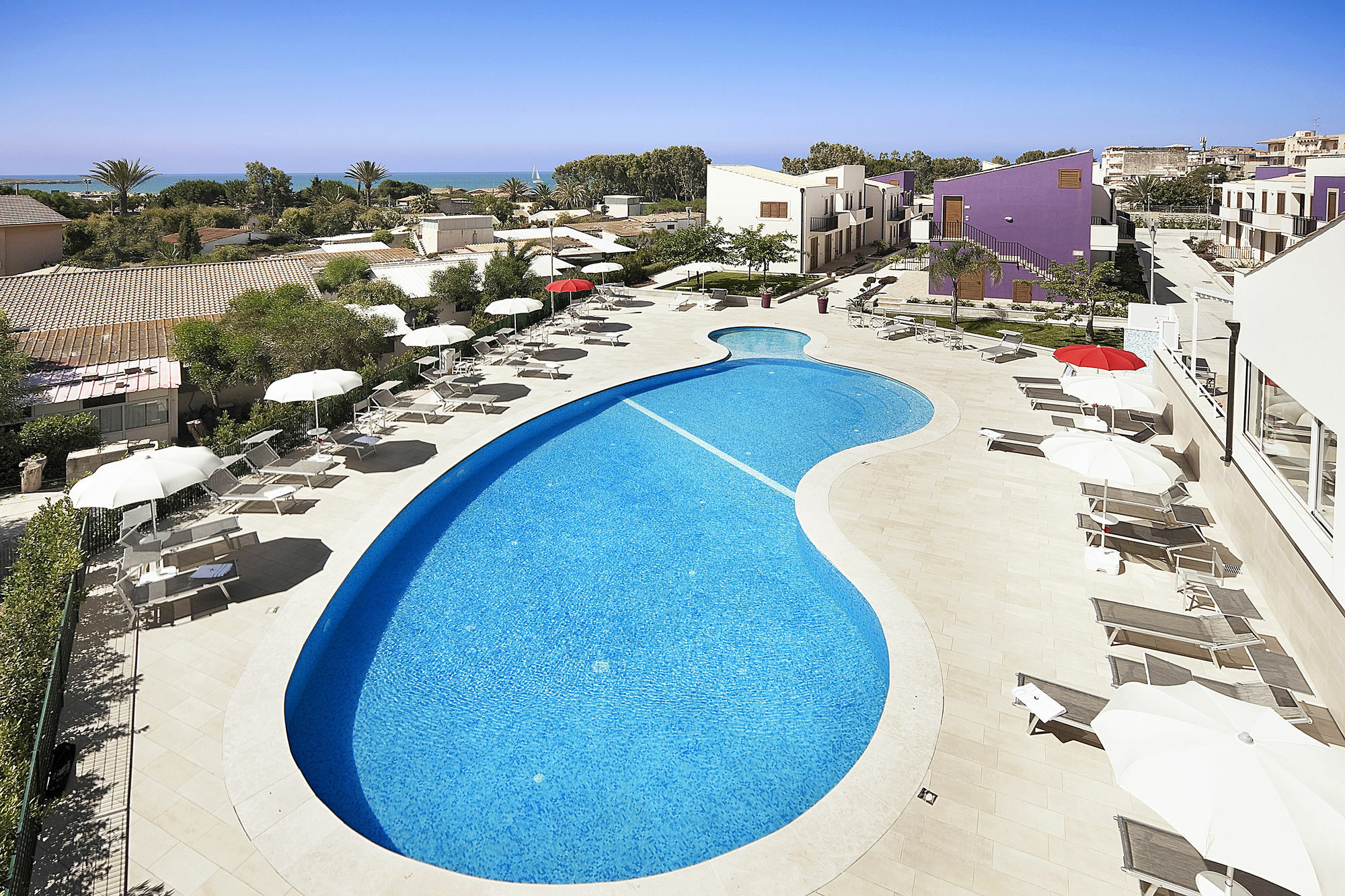 Blu Modicamare Aparthotel Марина ди Модика Екстериор снимка
